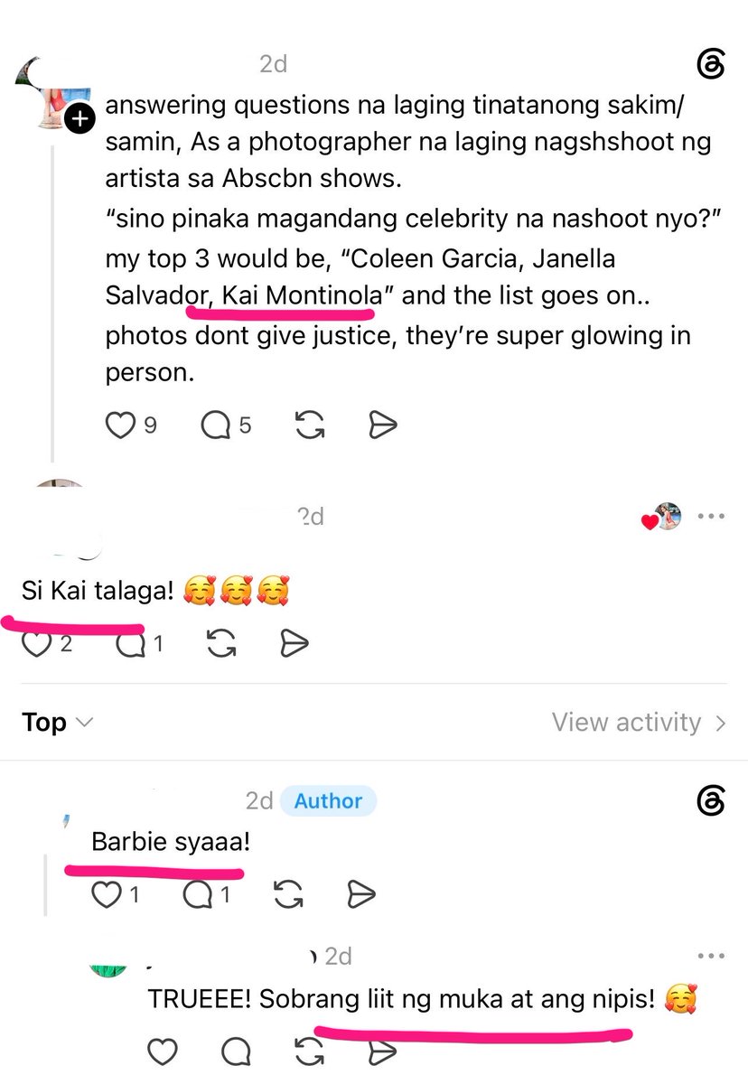 SachiGrandeza's tweet photo. Gets na gets ko kayo mga ma’ams😭💯
Barbie tlga yan si kai♥️

#KaiMontinola https://t.co/A6PqUCXUNc