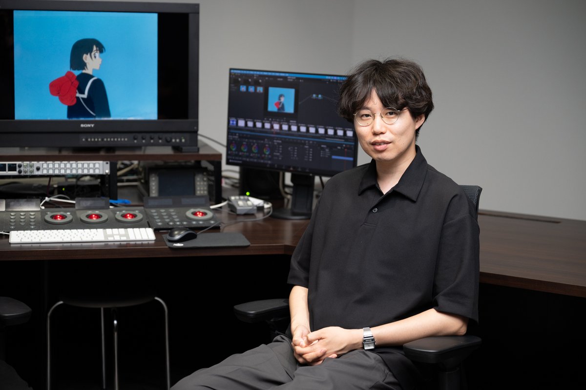 Imagica_EMS's tweet photo. 【事例記事公開】
TVアニメ『さよならララ』OPアナログパート制作の舞台裏🎬

「昔のセルアニメって、まだ作れるのかな？」

“本物のセル画” に挑み、大きな話題を呼んだオープニング映像のアナログパートについて、小出監督と当社スタッフが対談をさせていただきました。

🔗 記事を読む👇
https://t.co/NmtIs8FoDZ

#さよならララ #キネマシトラス #Imagica_EMS