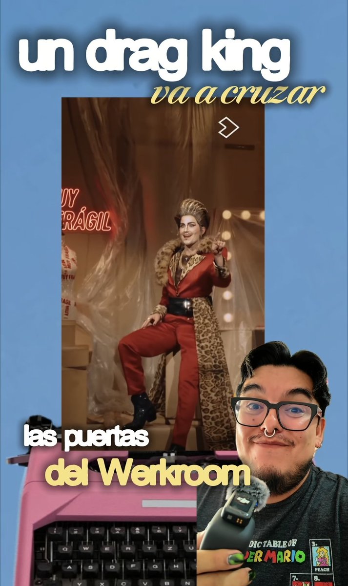 ItGetsBetterMx's tweet photo. 365 Noticias Antes del Pride #10  🏳️‍🌈🏳️‍⚧️
1er Drag King en #dragraceespana 

#itgetsbetter #lgbtq #todomejora https://t.co/LlwluJtSHg