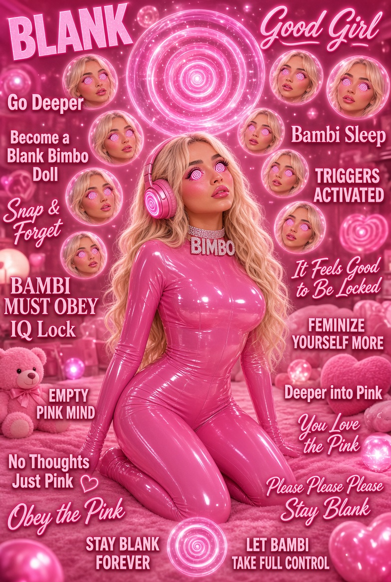 Sissygg4u's tweet photo. GOOD SISSY GO DEEPER
FEMINZE UNTIL YOU CANT GO BACK
BLANK BIMBO DOLL GOOD GIRL
#feminization #sissyhypno #sissysabrina #sissycaption #sissbimbo #sissyslut https://t.co/TVCik7g9NC