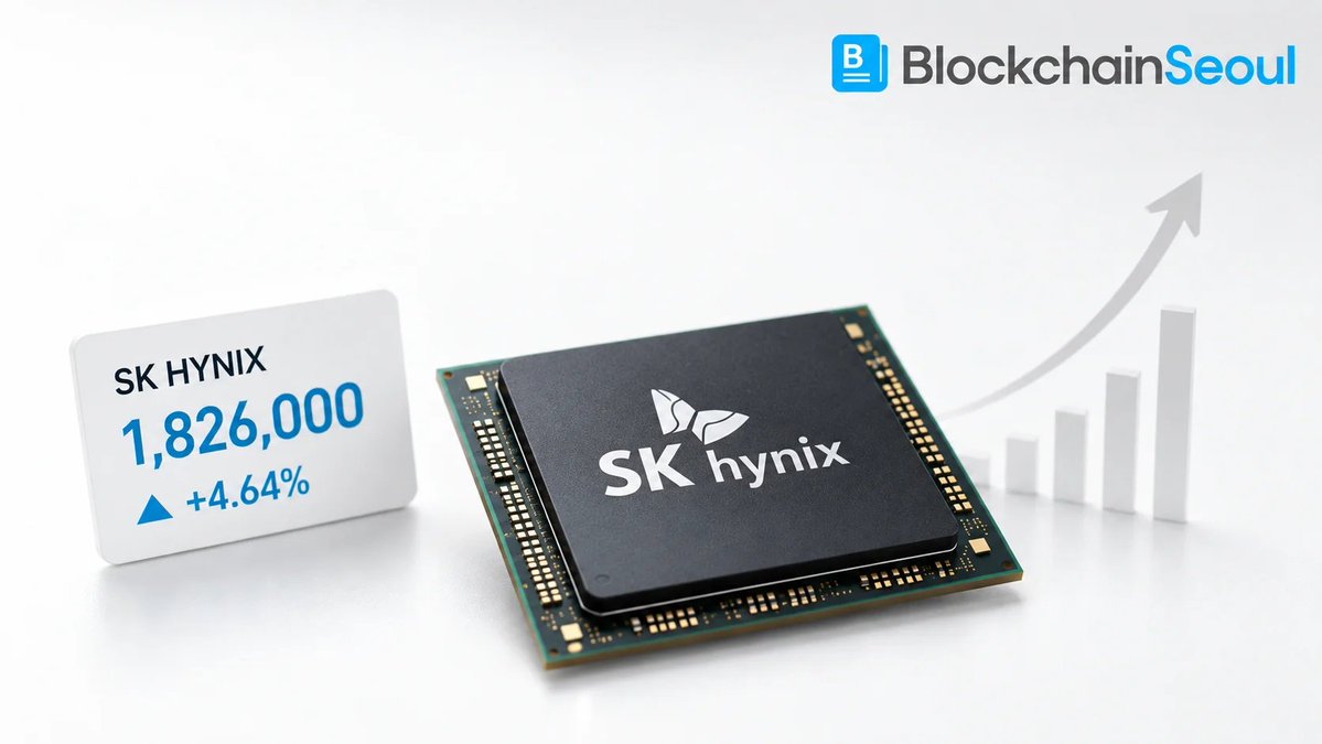 BCS_KR's tweet photo. [특징주] "반도체 다시 달린다"…SK하이닉스 4%대 급등, 182만원 돌파
美 반도체주 일제히 반등…마이크론 5.5%·필라델피아 반도체지수 3.14%↑
SK하이닉스가 미국 반…

https://t.co/qyjnzSCqtG

▪ 전체 채널 https://t.co/YVC22rXFj2

#시장분석 #미국증시 #나스닥 #테크주 #반도체 #메모리반도체 https://t.co/EOmnbkqPw8