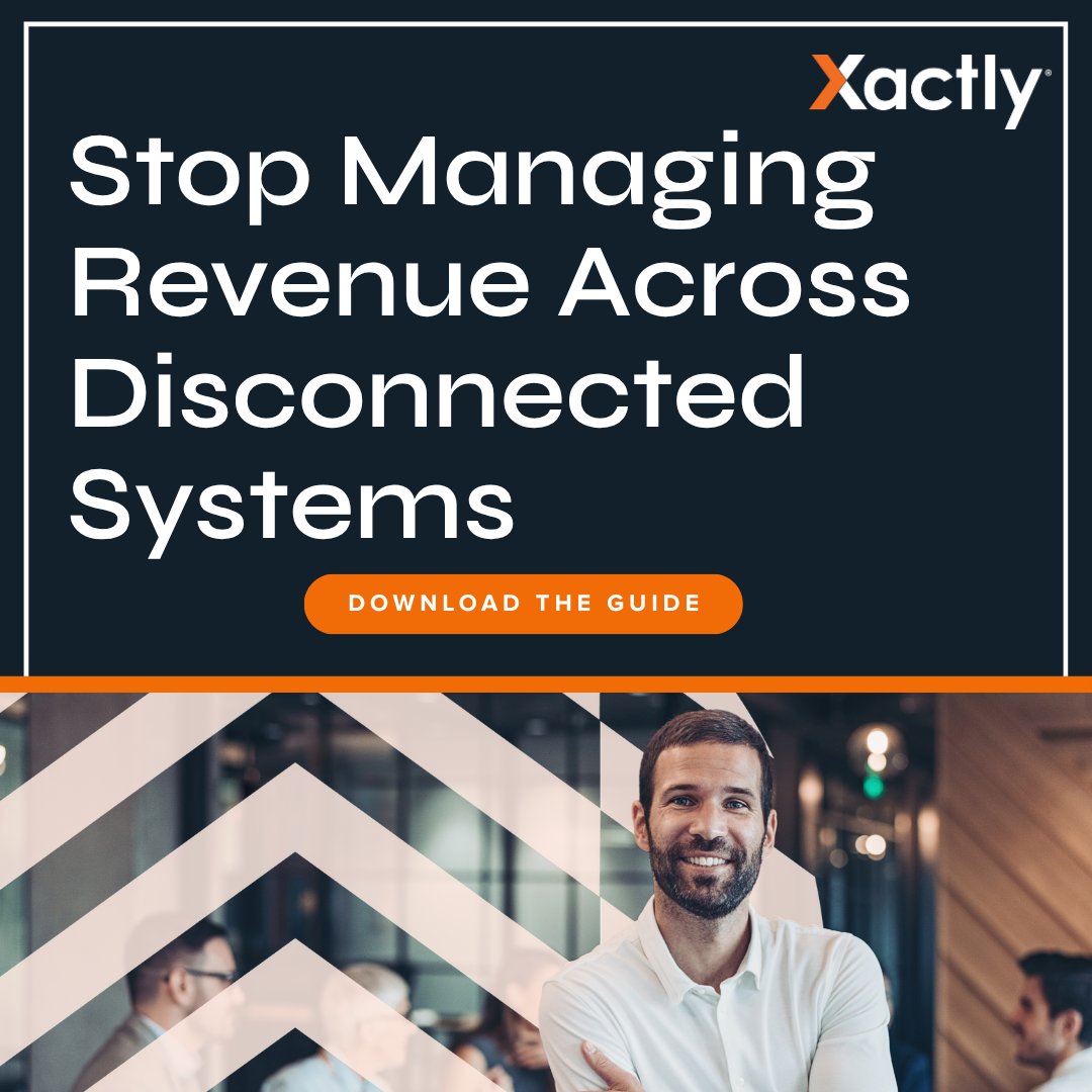 Xactly's tweet photo. Your sales performance system can tell you what happened. Can it tell you what needs to happen next?  See how AI-driven orchestration is turning SPM from a system of record into a system of action: https://t.co/ZxL9l8vUi8 https://t.co/QJtJBp1sea