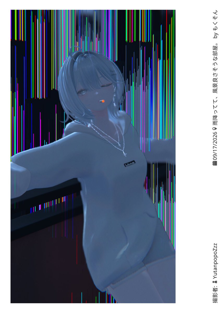 YutanpopoZzz's tweet photo. #FocusDecayEffect
カラーノイズを足せると楽しいよねと思い実装
現状VL2用のエフェクトで、VL2持ってる人ならぽん入れで使えます。 https://t.co/6lSA08YYRk
