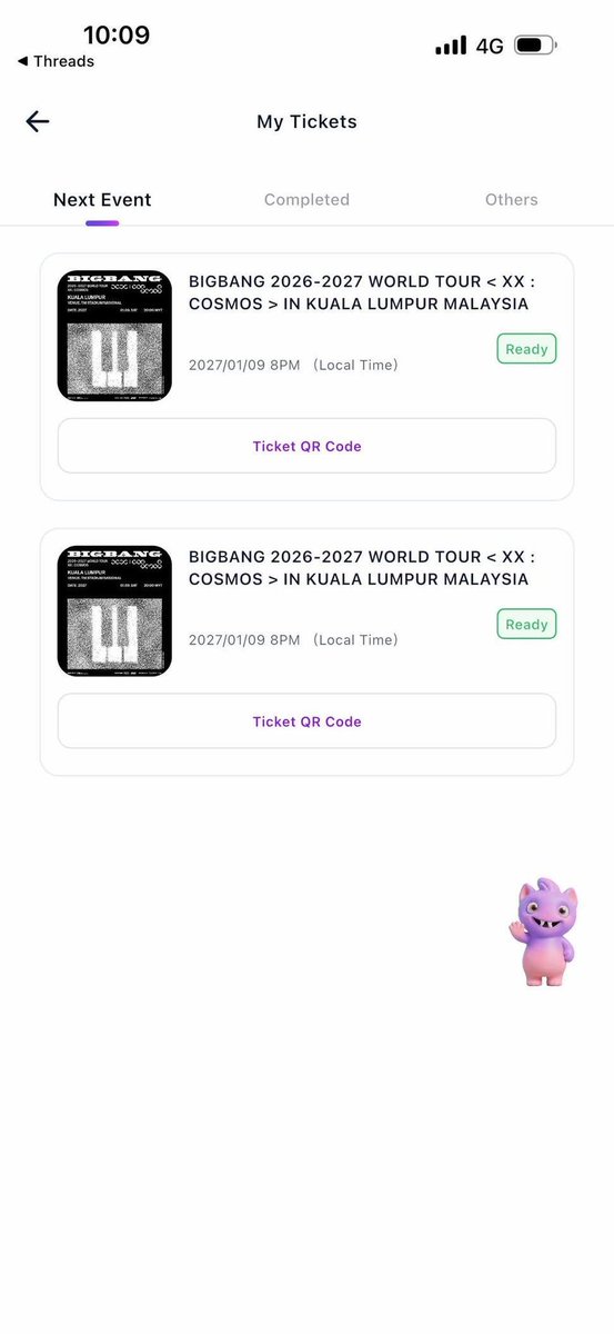 songlizard's tweet photo. WTS
𝗕𝗜𝗚𝗕𝗔𝗡𝗚 𝟮𝟬𝟮𝟲-𝟮𝟬𝟮𝟳 𝗪𝗢𝗥𝗟𝗗 𝗧𝗢𝗨𝗥 < 𝗫𝗫 : 𝗖𝗢𝗦𝗠𝗢𝗦 > 𝗜𝗡 𝗞𝗨𝗔𝗟𝗔 𝗟𝗨𝗠𝗣𝗨𝗥

Available ✅️
-DIAMOND VIP
-GOLD VIP
-PS1
-PS2
-PS3/4/5
 
Dm if interested

#BIGBANG #COSMOS_WORLD_TOUR #COSMOS_WORLD_TOUR_IN_KUALALUMPUR #BIGBANG_IS_BACK https://t.co/lVOfc0NLPo