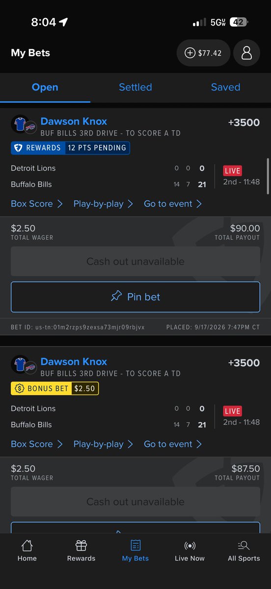 CitySlipss's tweet photo. @FanDuelSports why ain’t you paying these out yet fuck ass? https://t.co/KzrlSBKXp8