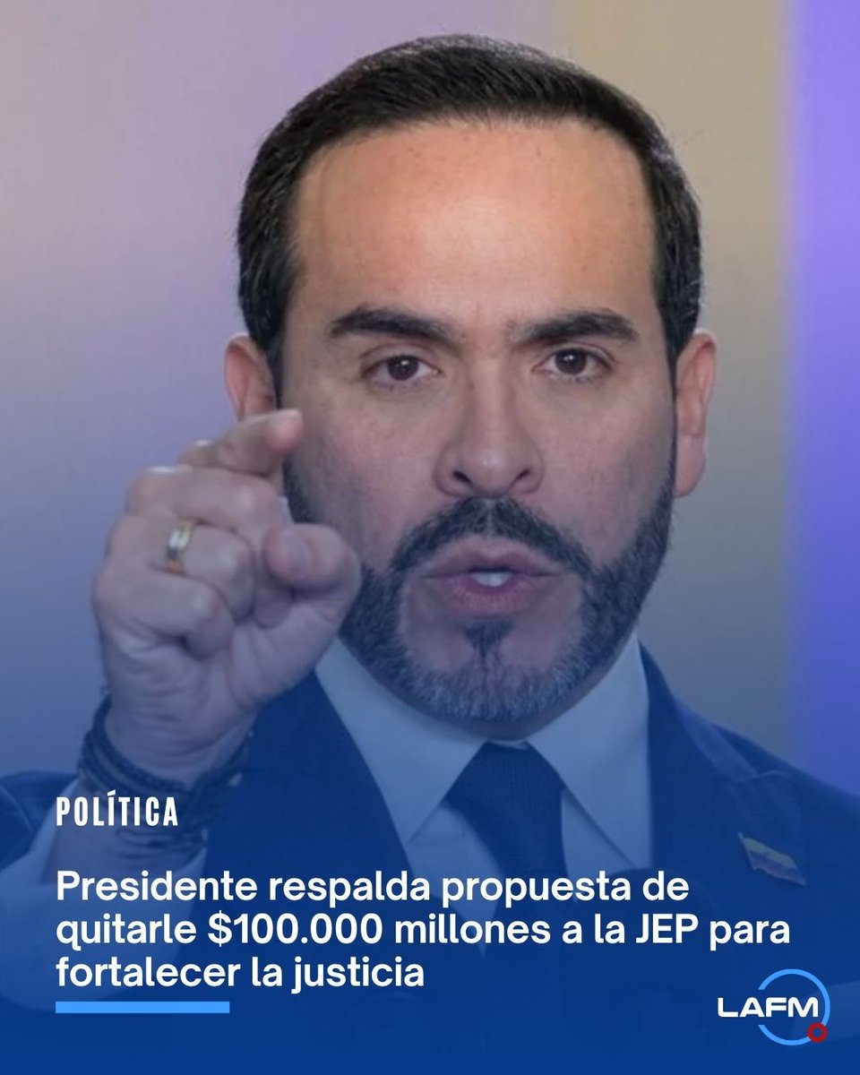 lafm's tweet photo. #Política | El senador Enrique Gómez propuso mover $100.000 millones de la JEP a la Rama Judicial para crear despachos y reducir rezago de 2,2M; De la Espriella lo respaldó.

Siga más detalles aquí: https://t.co/QECmQk7GtH https://t.co/M29qRwZX58