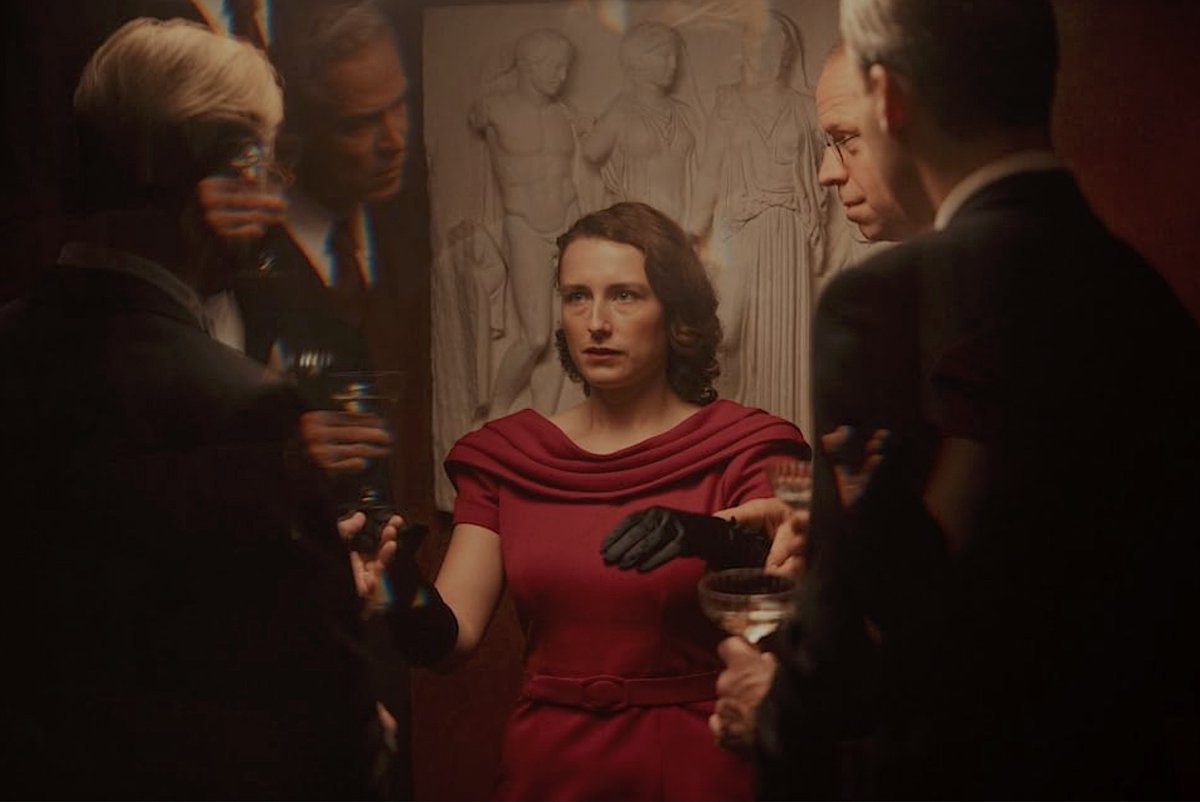 peterhowellfilm's tweet photo. WOMAN UNKNOWN: In May el-Toukhy’s Golden Lion-winning Venice drama, postwar Copenhagen turns women suspected of Nazi collaboration into public targets: heads shaved, swastikas painted on their bodies. The “Queen of Hearts” director offers no comfort in this harsh but essential account of gendered retribution and self-preservation. Young nanny Marie (Mathilde Arcel, superb), has found protection in the home and bed of wealthy and widowed factory owner Christian (Carsten Bjørnlund), to whom she is engaged, but she faces ruin when a figure from her past returns. The hypocrisy is unmistakable: why are equally complicit men spared the same shaming? El-Toukhy’s film, which also won the Best Actress prize for Arcel at the recent Venice fest, understands that when survival requires subterfuge, every desperate deception can carry a tragic cost. #TIFF26