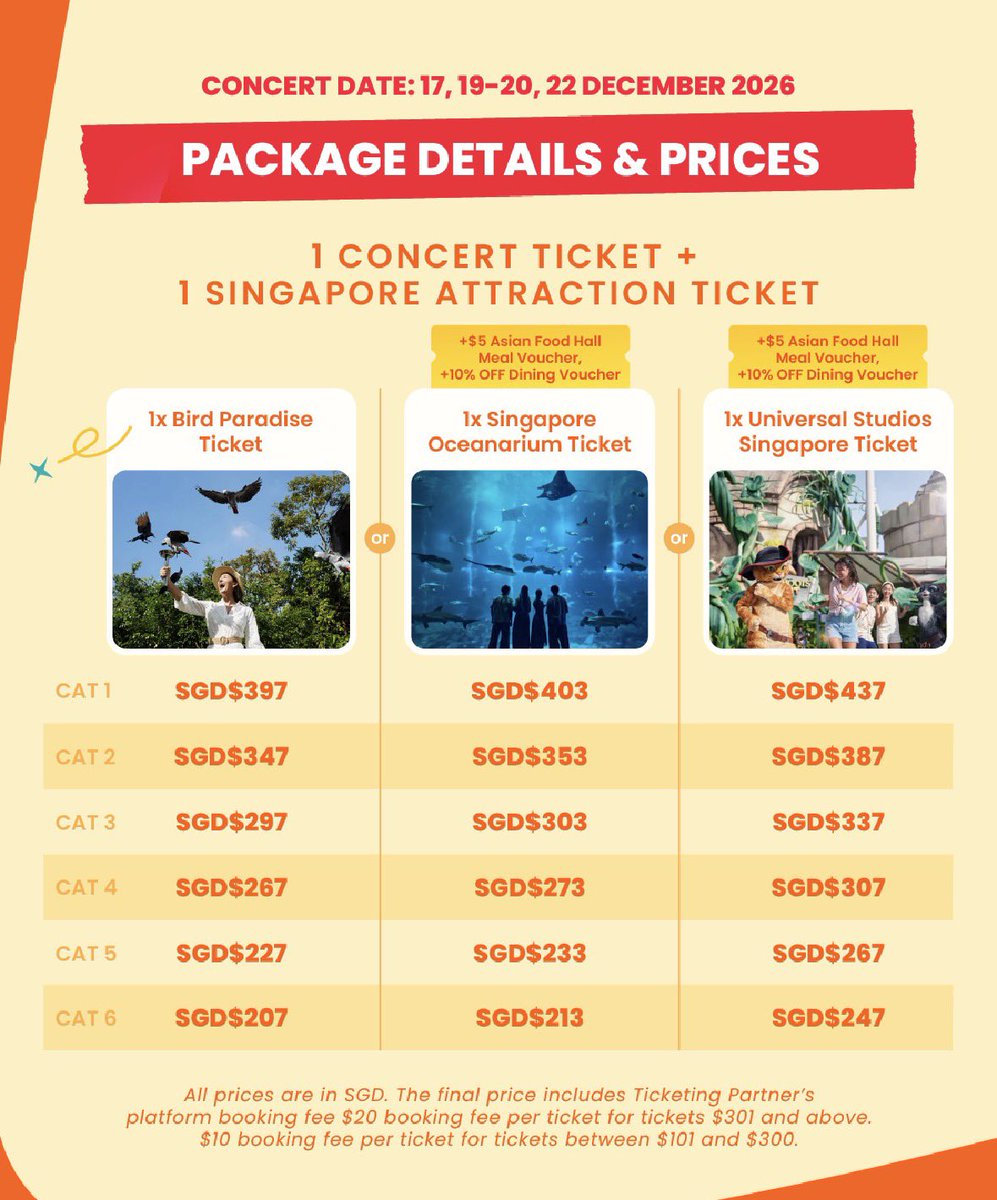 popeyespp's tweet photo. ปล่อยบัตร BTS ที่สิงคโปร์
 22 Dec 2026

CAT 4 + Universal สุ่มโซน
ไม่บวกไม่อัพค่ะ ยกแอคให้เลย

#ตลาดนัดบังทัน 
#BTS_WORLDTOUR_SINGAPORE 
#BTS 
#BTS_WORLDTOUR_ARİRANG https://t.co/c31MtsB0mK
