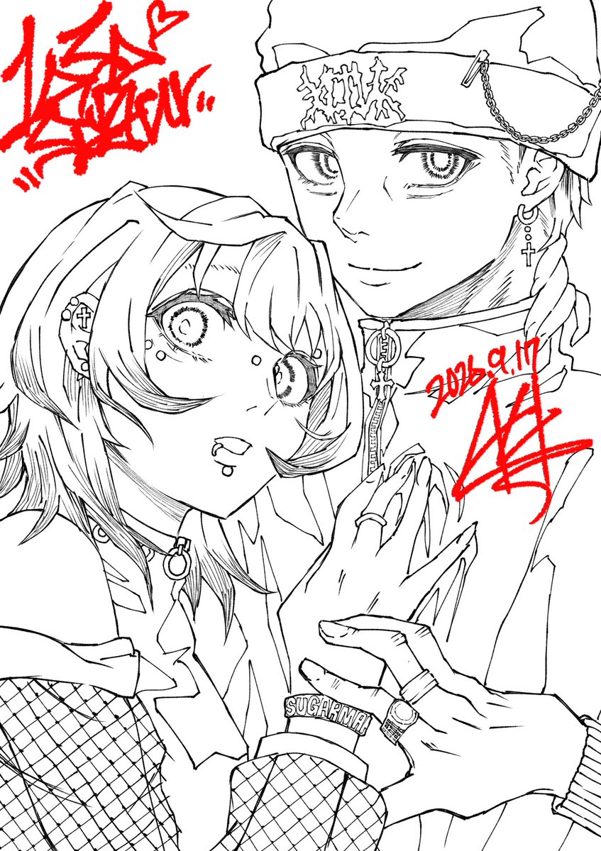 Im44boy's tweet photo. トーンとか難しいですわからん https://t.co/ulzyPmTAEJ