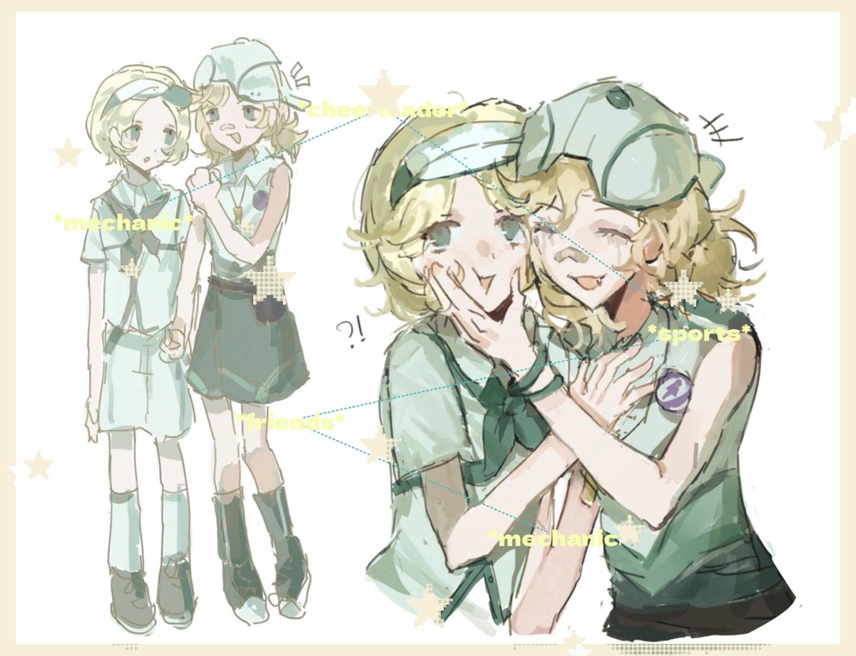 Renhofan's tweet photo. #IdentityV #tracylily bffs https://t.co/8yw9yrpAuk
