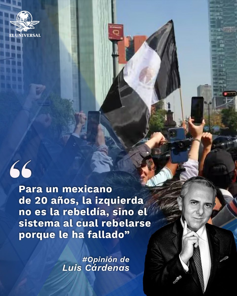 El_Universal_Mx's tweet photo. La izquierda chaira agoniza en el mundo | #Opinión @LuisCardenasMx 🖊️

"La izquierda ya probó que es un fracaso para resolver los problemas y una maravilla para crear nuevos. No genera más riqueza sino más deuda, no busca nuevos caminos sino que se encierra en sus dogmas, ni tampoco ofrece más libertad sino que la reprime".

https://t.co/HtP4oqcssF