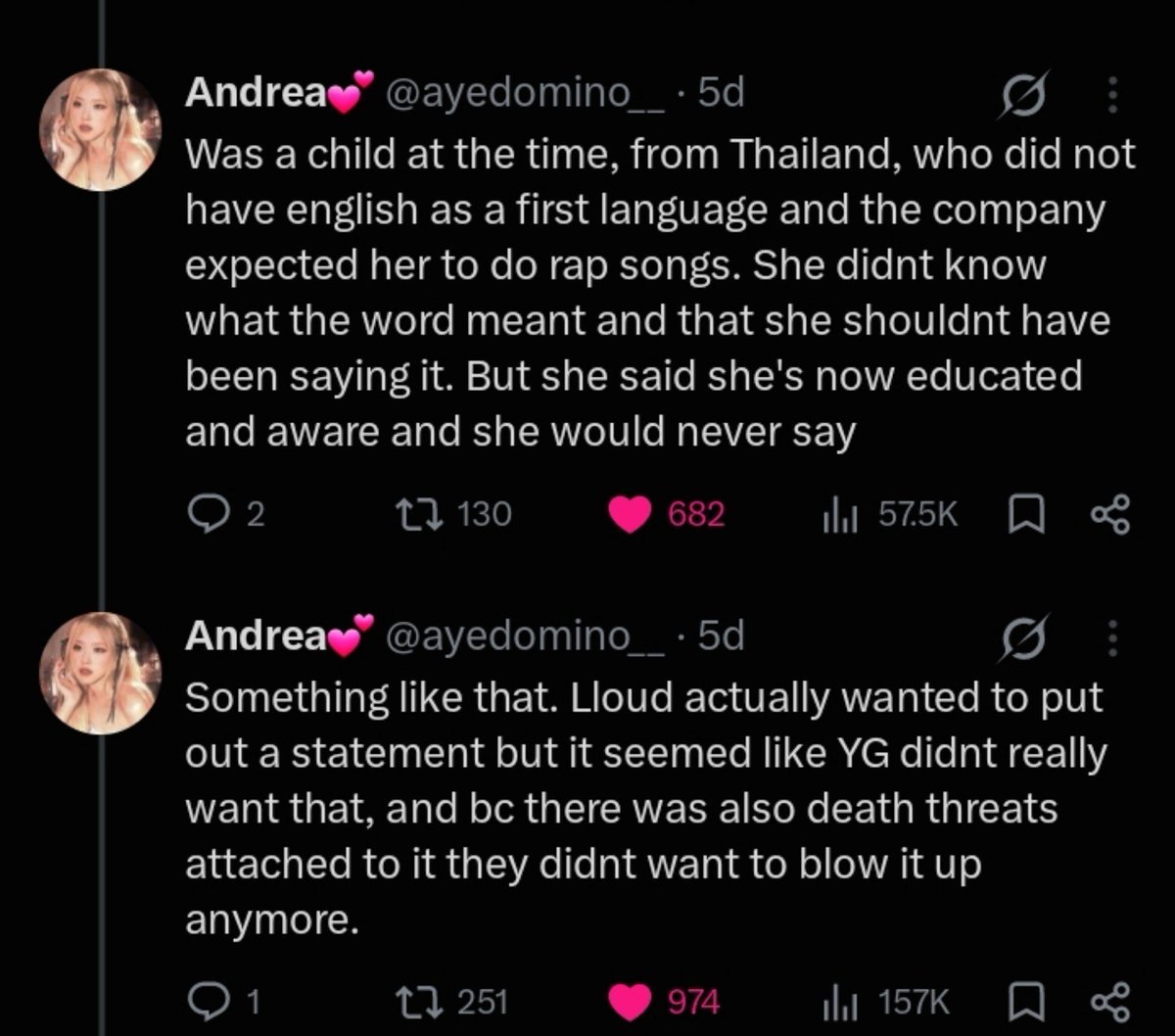 Angel29203488's tweet photo. @remulzibanu Read the spoiler here, since you don't want to do your f*cking research just to hate on someone blindly. 
Btw, do you know breaking her contract can get her in jail, right? Or is it just your st*pidity that keeps you from accepting that fact? https://t.co/7J6RmN8VGO