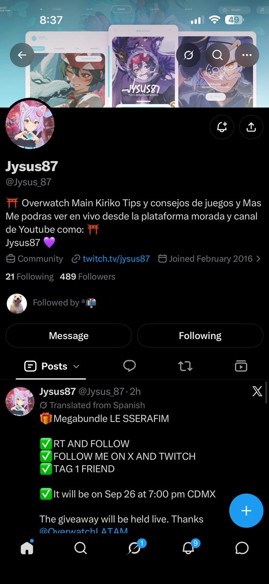 lufepemoo's tweet photo. @Jysus_87 @OverwatchLATAM @sumamamlp morita, tenemos que ganar este sorteo https://t.co/aJEKJPzNjG