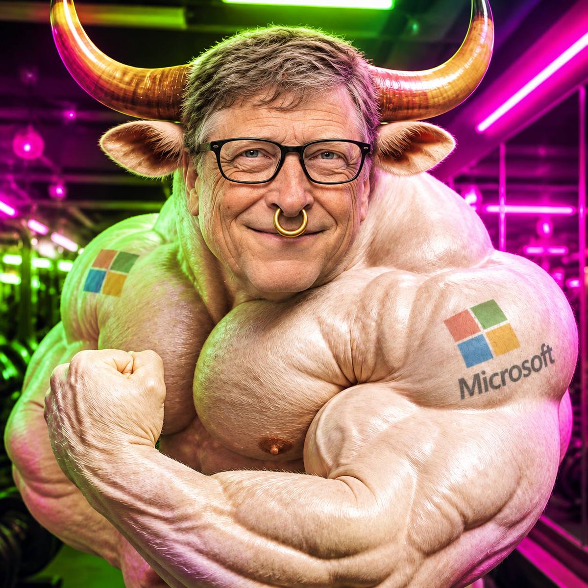BullGates2026's tweet photo. The biggest shitcoin of 
@Pumpfun

$bullgates https://t.co/tk9zufQUpW