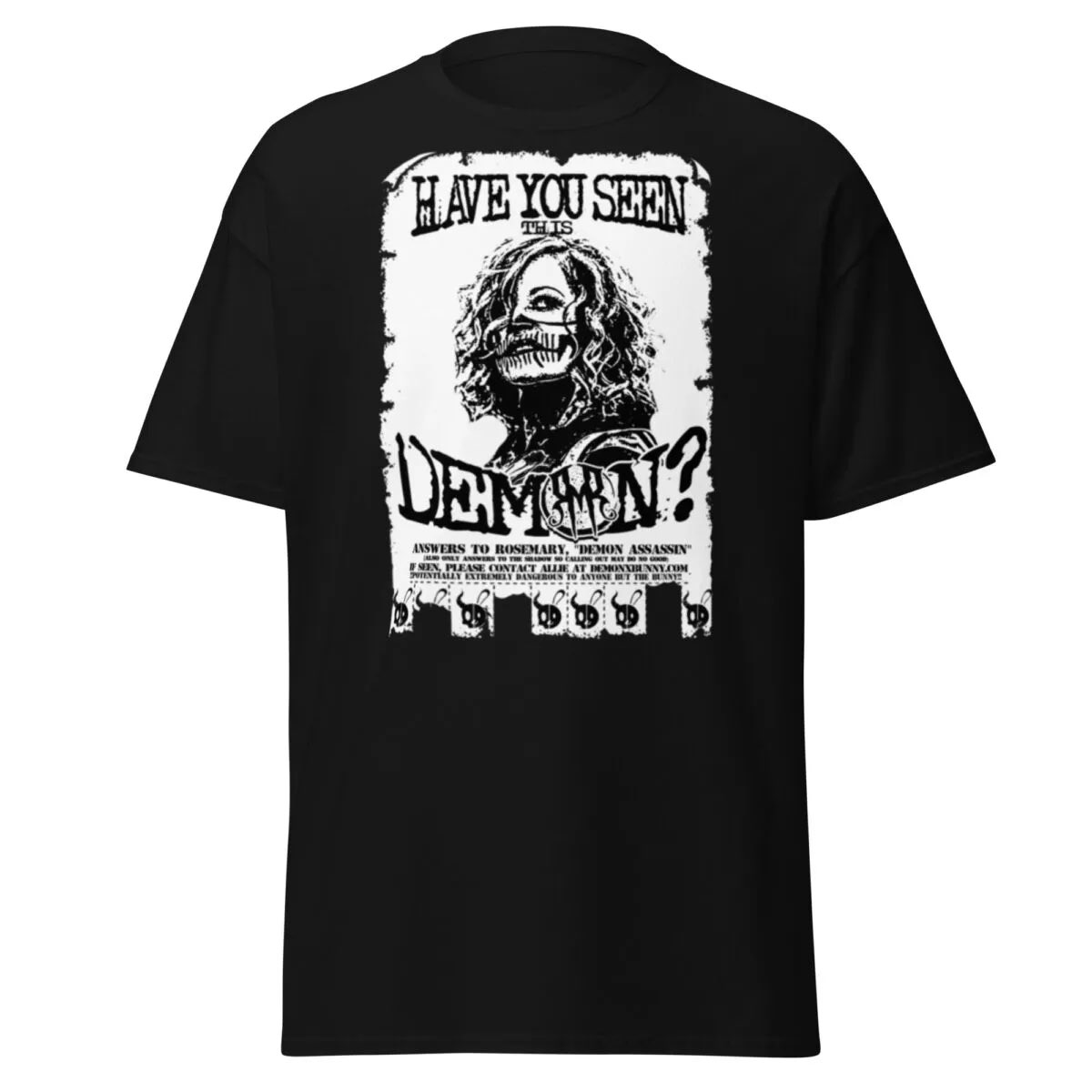 Rushlemania's tweet photo. 🚨Merch alert!🚨

First things first - @DemonxBunny is putting this design back on sale in two new colour variants!

Help us fund this surg- er- search for @WeAreRosemary!!

I miss my Demon 😭😭😭

https://t.co/hRN4tMiXPz https://t.co/nEaNcmxpGr