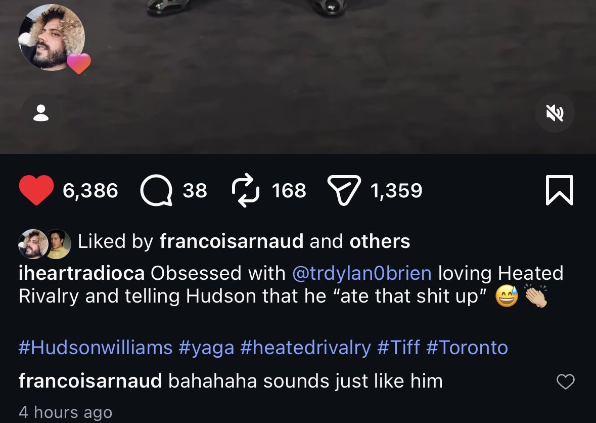 sincerelyjans's tweet photo. I love how online Francois is LMAO every time I go to like something HR related he’s already there 😭😭😭 https://t.co/lQHL1Slnzh