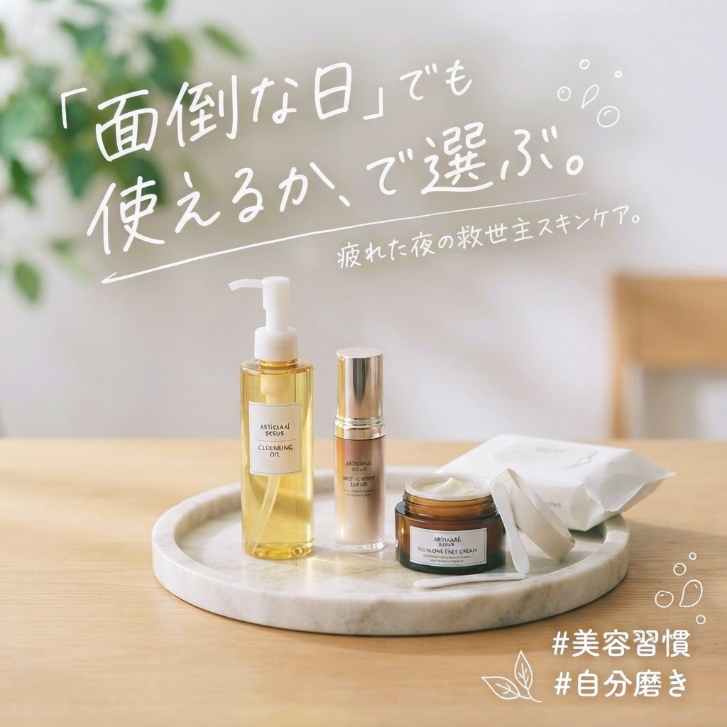 AIguts1's tweet photo. 美容用品を選ぶとき、
「毎日使えるか」より
「面倒な日に使えるか」を考えると
失敗が減る気がする🌿🫧
疲れてても使えるもの、強い。
#美容習慣 #美容好き #自分磨き https://t.co/AFdRmX70Ar