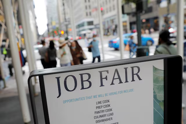Lily_Smith77's tweet photo. The number of Americans filing new claims for unemployment benefits unexpectedly fell last week, though the decline was likely exaggerated by the Labor Day holiday, with the ​underlying trend pointing to continued labor market stability. https://t.co/BmXdARUjZ2