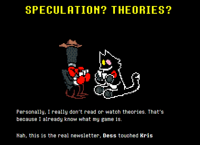 TechnoGX's tweet photo. @squ1dkidd Your newsletter is looking kinda fake, idk man... https://t.co/cpPplsO26Z
