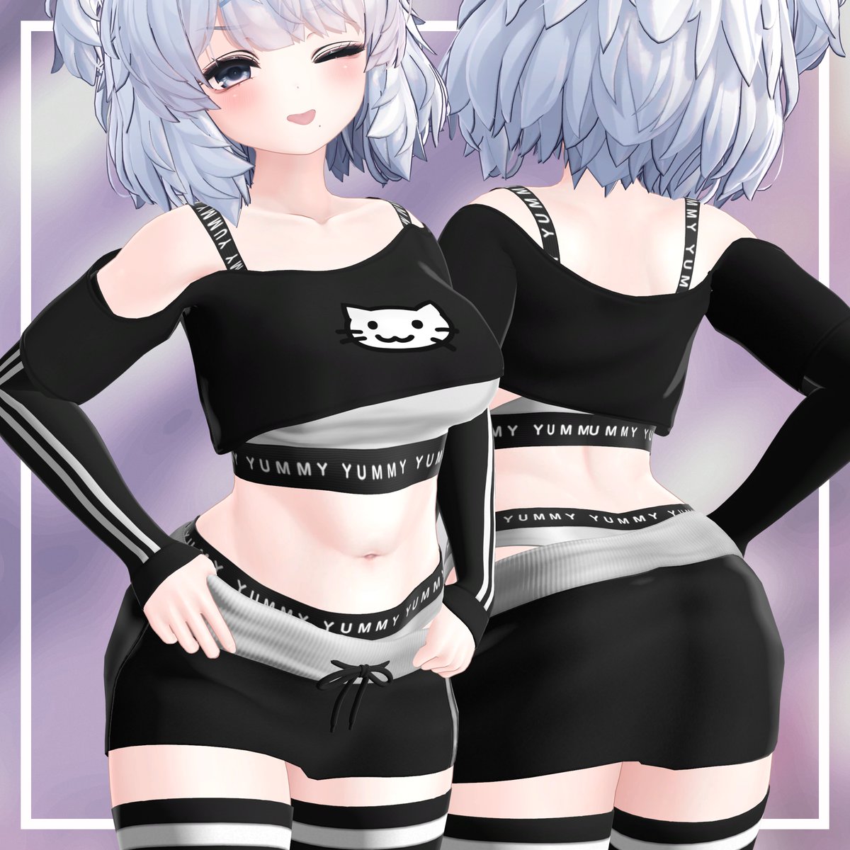 Snagret's tweet photo. 🛋️❤️Kick back, relax and get cozy!❤️🛋️

I just released my new outfit, Cozy Combo for Airi, Euphorika, Kumaly, Mayo, Milltina and Shinano. 

Find it on booth! 
#booth_pm #VRChat #Snagfit https://t.co/4bagoPvn4m