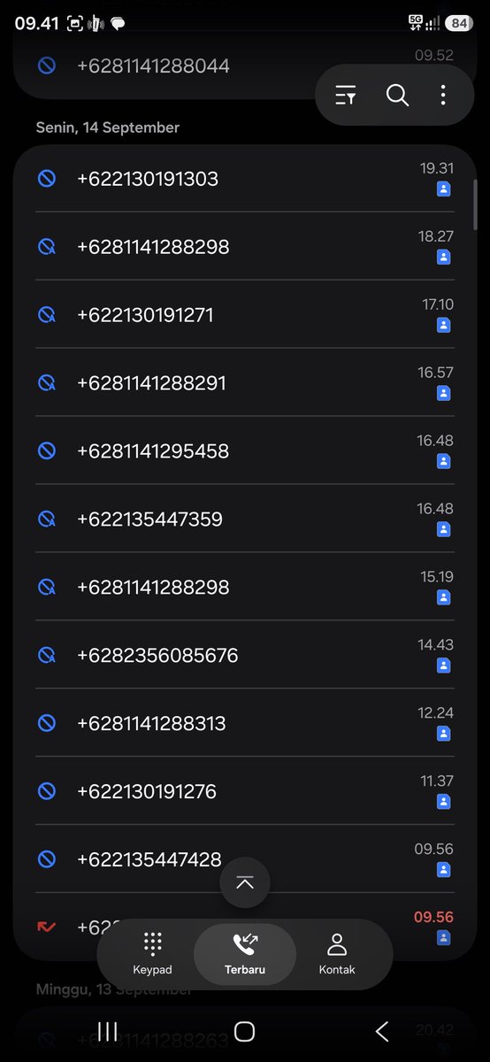 AdjiRisang's tweet photo. @Telkomsel ini setiap hari spam ganggu bgt, please dong jgn jual nomor gue, fitur proteksi spam call dari samsung sampe tembus lo https://t.co/X9WMmab6qj