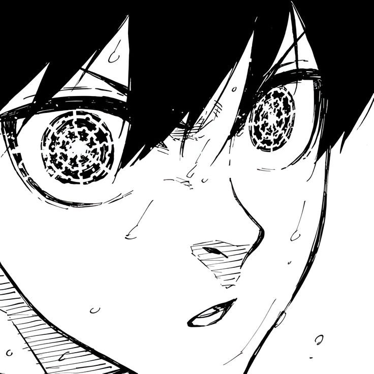 roselynn41811's tweet photo. Always trust Nomura to give Isagi the best most absolute beautiful eyes designs ever https://t.co/YoAznrlFf2