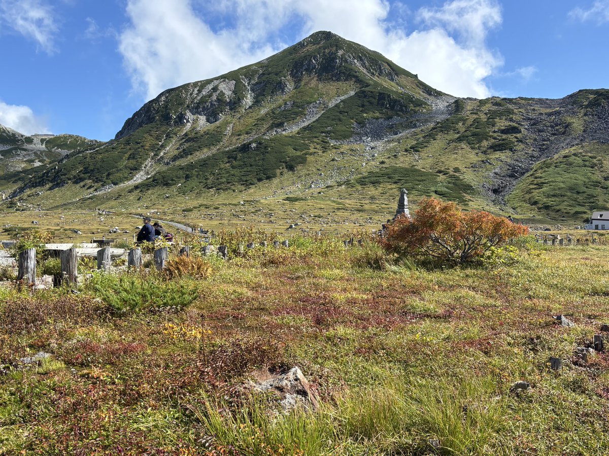 tateyamakurobe_'s tweet photo. 9/17 晴れ間の室堂平🍁山全体が秋色に染まってきました！この景色の中で今すぐ歩きたい…🚶💭
今年の紅葉は例年より進みが遅めですが、9月末ごろには室堂平が見頃になるかも…9/23～9月末であれば、今ならWEBきっぷでご予約いただけます！
立山黒部アルペンルート紅葉情報は🍂https://t.co/tGTZGYOMCQ https://t.co/4WqKcVgV4X