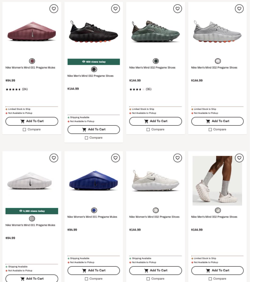 snkr_twitr's tweet photo. AD: Few Nike Mind styles on DSG

Shop-> https://t.co/jSWO7IXOX8

Also try clicking ADD TO CART https://t.co/37Dh78JR7O