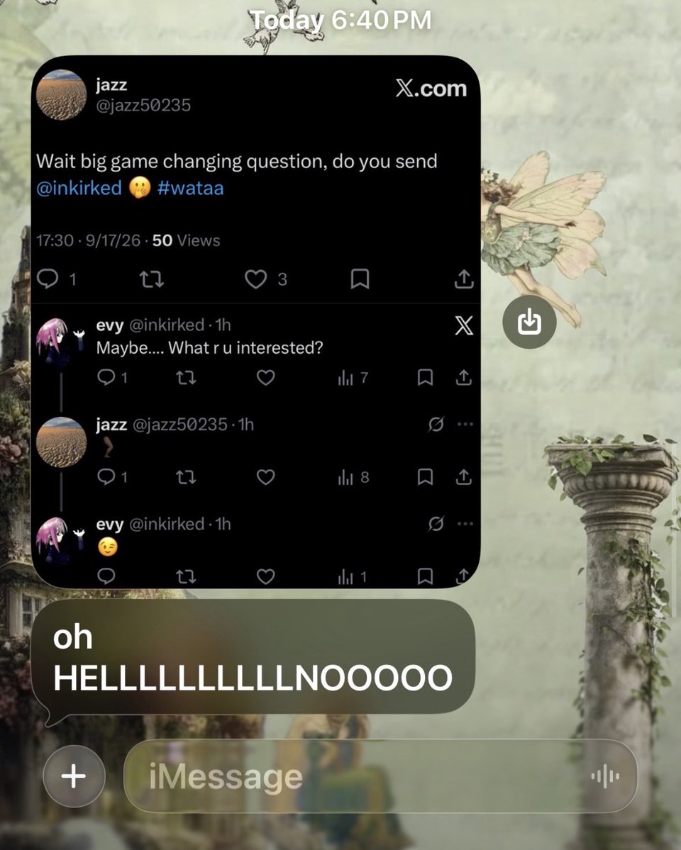 jazz50235's tweet photo. I love when my tweet has a audience 🥰 https://t.co/HXHZ8iuyzX