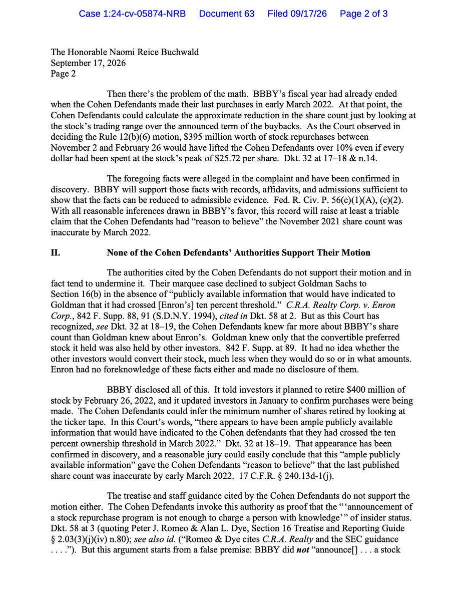 dirtevader's tweet photo. Doc 63 now out, which is the PlanMan's attorney James Hunter in the RC 16b case.

https://t.co/NKfKjDY5QT https://t.co/35e7av0dsT