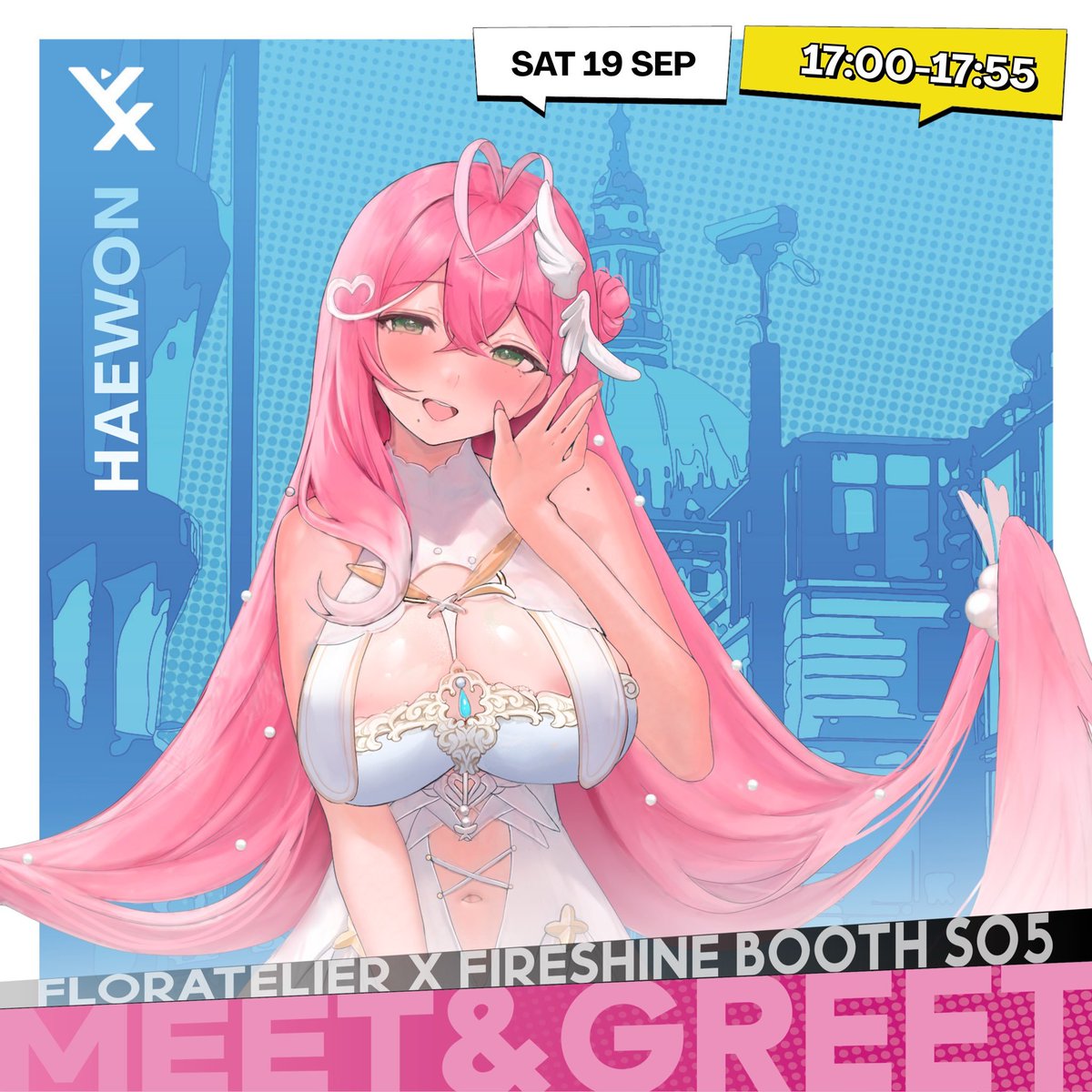 HaewonTheHeart's tweet photo. 💖💸HAEWO~ HERE IS THE HAEWON VEXPO EVENT & MERCH GUIDE~!💸💖
WAAA BEING ON VACATION MADE IT HARD TO MAKE ONE UNTIL NOW BUT PLEASE FEEL FREE TO CHECK OUT THESE AMAZING ARTISTS AND COME SEE ME AT VEXPO (am nervous..)! I'll be the one trembling at the FIRESHINE X FLOR ATELIER booth heheh~ don't forget to get sign up for your free ticket for the meet and greet! If you happen to get merch please let me know by tagging me! ;-; my heart will be so happy