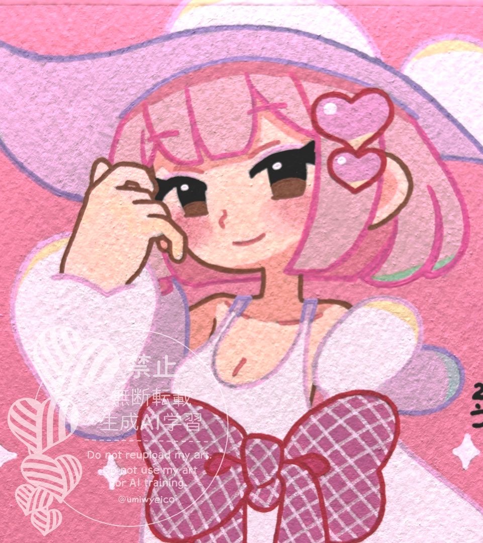 umiwyeico's tweet photo. 【ヤフオク!】
手描きイラスト2604【ももちゃん☆1/4色紙（寸松庵サイズ）】
https://t.co/FZDBJ58rOw https://t.co/YAp67ElvLS
