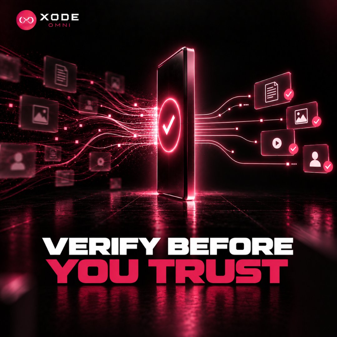 XodeOmni's tweet photo. Verification gives participation another layer of confidence.

It’s worth asking what can be checked. 🔎

#XODEOmni #DePIN #Web3 https://t.co/u3MKMVyhhu