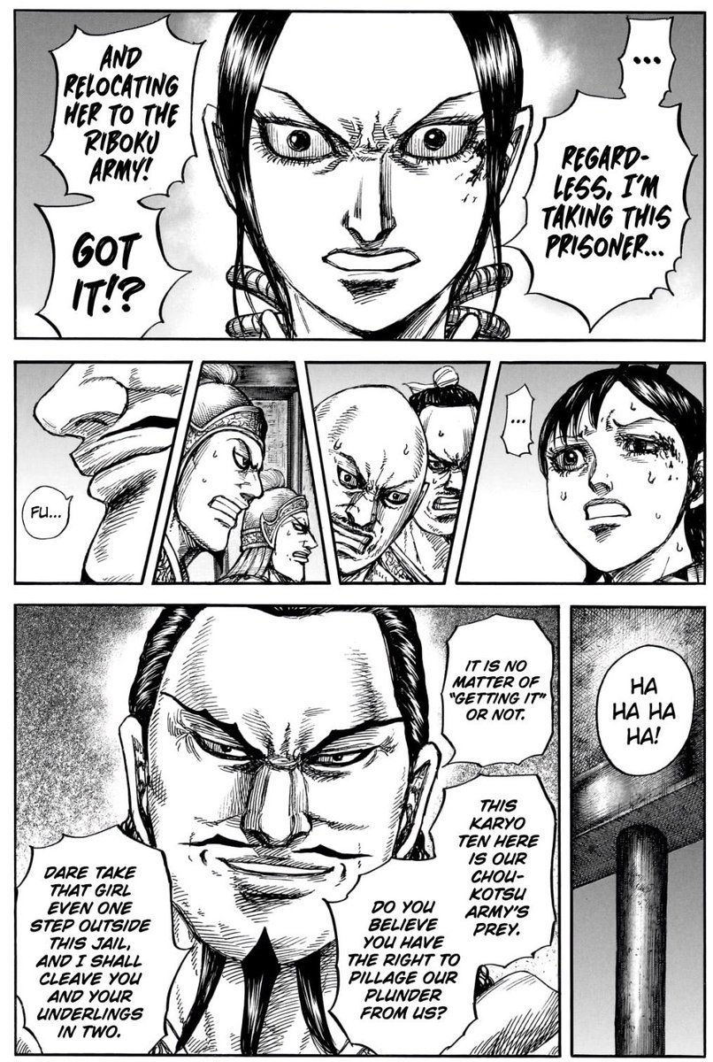 Rockybalnoahh's tweet photo. I almost respected Kaine for like 1 second 🤣
My theory is def coming true I hate to say it but she’s joining Hsu. Because now ten is gonna feel in her debt when they defeat ribouku lol. #kingdom888 https://t.co/l4U2rOQtiO