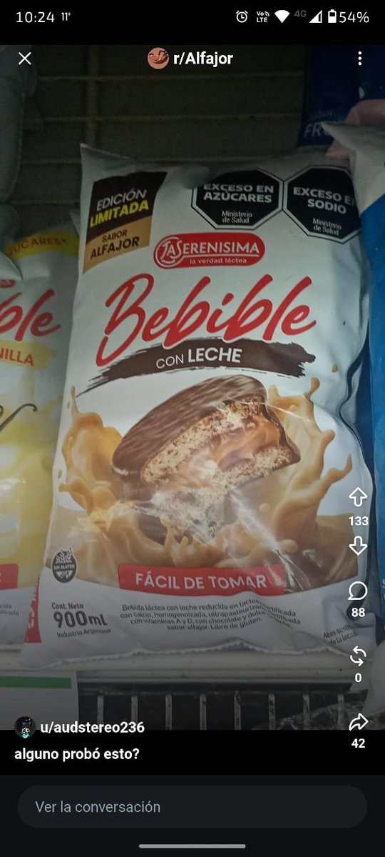 sailoridiot1000's tweet photo. miren gente un alfajor bebible https://t.co/cnk142cC69