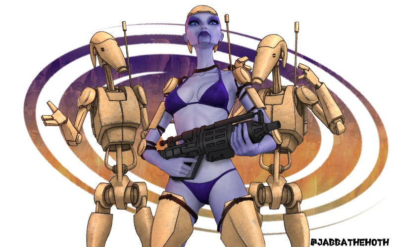 JabbaTheHoth's tweet photo. Art Commission - Hypnotized Ventress Thinking She's a Clanker https://t.co/NDdbCnU14u