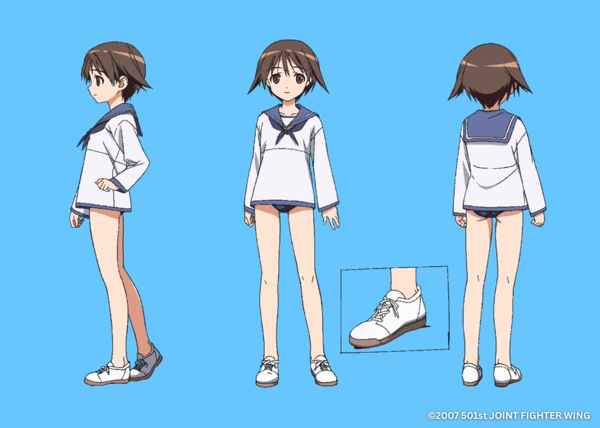 GonzoAnimeIntl's tweet photo. Have you seen these designs for Yoshika from #StrikeWitches?! Which is your favorite?
#Anime #CharacterDesign https://t.co/Ifde6fJpr5