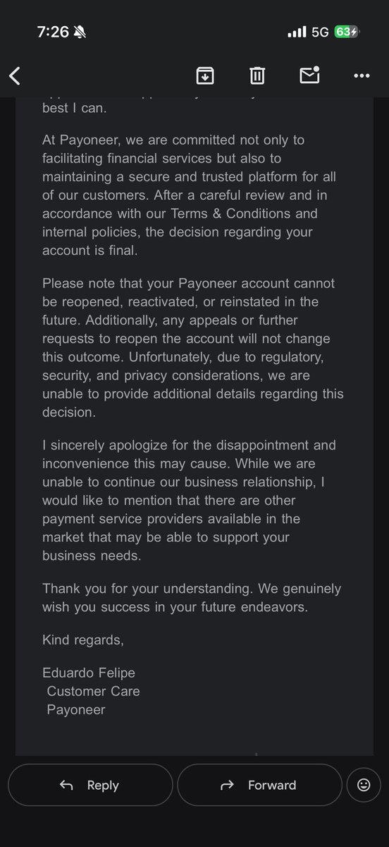 Vistaravent's tweet photo. @Payoneer_Help No help full, please do something my etsy shop Is closed https://t.co/9Zah9CNqDr