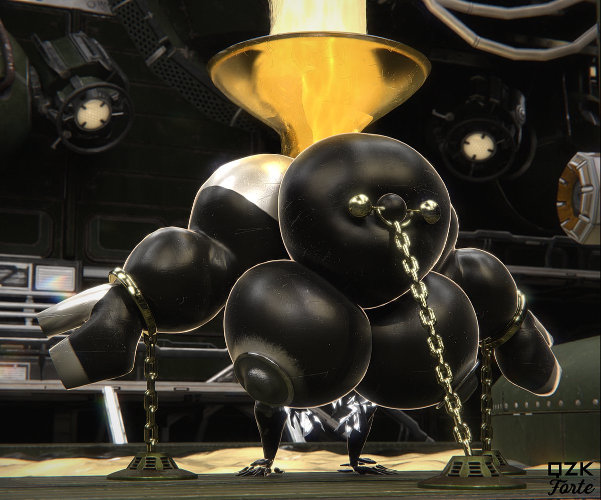 qzk_forte's tweet photo. Before becoming her own boss, Irona served many roles on Grineer breeding stations, analyzing their semen sludge.

The work was enjoyable, despite the strange practices and poses required.

#Warframe #WarframeNSFW https://t.co/b0OC1W5DyQ