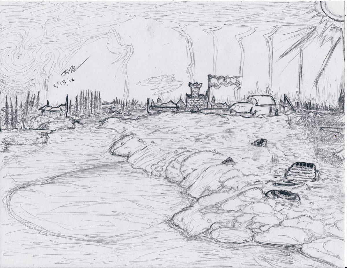 Deseixtra's tweet photo. BackGround Artists don't deserve the hate.
Here's some backgrounds that took way longer to draw compared to characters.
#Artmoots #OCart https://t.co/taHTf3TSVc