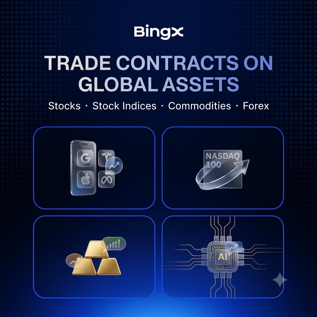 crytonews_en's tweet photo. 🌍 All Global Assets. One Seamless Experience.

Bring TradFi opportunities directly into your crypto portfolio with BingX!

✨ Trade Forex, Gold, Commodities & Indices using your Crypto account.

⚡ Fast execution, deep liquidity, and top-tier security.

Stop switching between multiple platforms. One account is all you need. 📲

👉 Explore now: https://t.co/yVVzgZ54P4

🎁 Use Referral Code: 5COR5C for fee discounts!

#top10 #CryptoExchanges #BestCryptoPlatforms #Binance📷 #Bybit #BingX #Bitget📷 #Huobi #OKX #KuCoin #MEXC📷 #Gemini #Bithumb #CryptoInvesting #CryptoTrading #Blockchain #top5 #top7 #top3