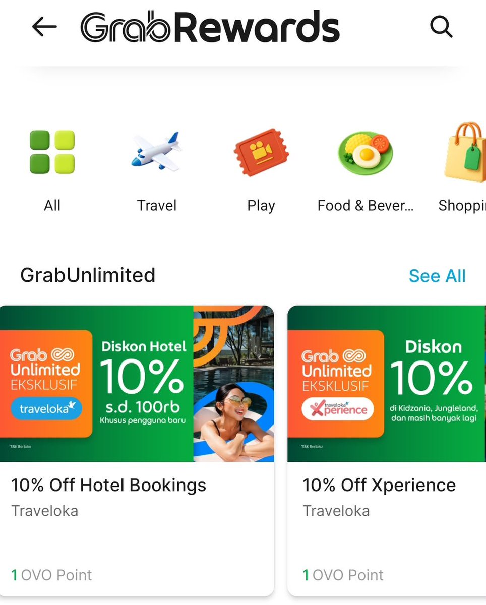 silpaaauuu's tweet photo. Planning liburan udah bikin capek, jadi minimal budget-nya jangan ikut bikin pusing 😭 Lumayan ada diskon hotel traveloka 10% sampai Rp100 ribu di grabrewards https://t.co/V55YVq1hDi