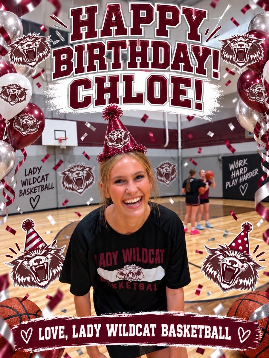 PlanoGirlsBBall's tweet photo. Happy Birthday to our Senior Chloe Loomis!!! We appreciate your positive leadership and attitude. Thanks for always being a great teammate!! #GoCats  #Riseas1🐾 🏀 https://t.co/RGulFO8Ke4