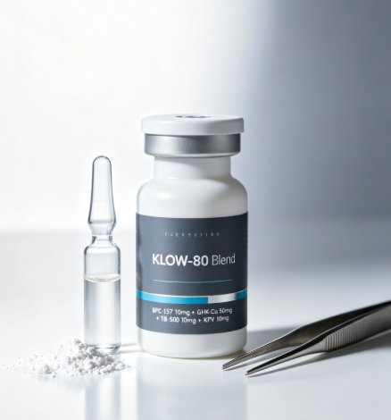 LoongPeptide's tweet photo. #KLOW‑80
BPC‑157: Promotes angiogenesis, supports tendon, ligament.
TB‑500: Boosts repair‑cell migration, accelerates muscle & soft‑tissue regeneration.
GHK‑Cu: Stimulates collagen synthesis, skin & extracellular‑matrix remodeling.
KPV: Strong anti‑inflammatory effect https://t.co/rJZ6FMw5Lb