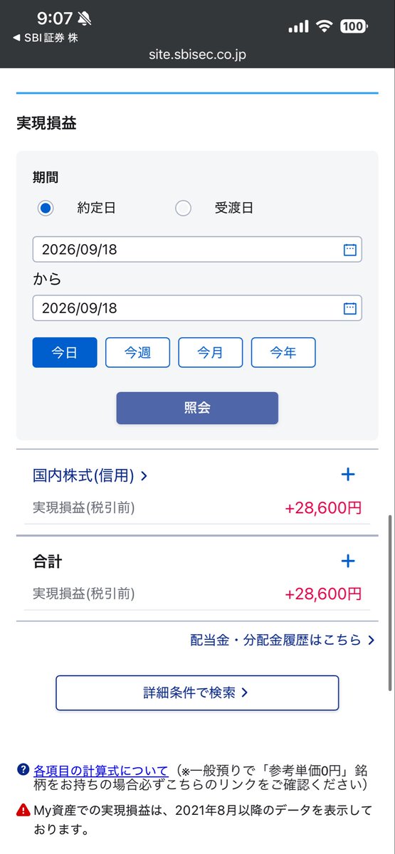 datsusaraokome's tweet photo. 9/18 デイトレ＋28600円

本日もお疲れ様！
今日はチョロすぎ🫥シルバーウィーク分までは稼げなかったけど大変満足でしゅーりょー！
 #デイトレ
 #シルバーウィーク
 #楽しむぞ
 #車中泊 https://t.co/Pn9zU51MwG