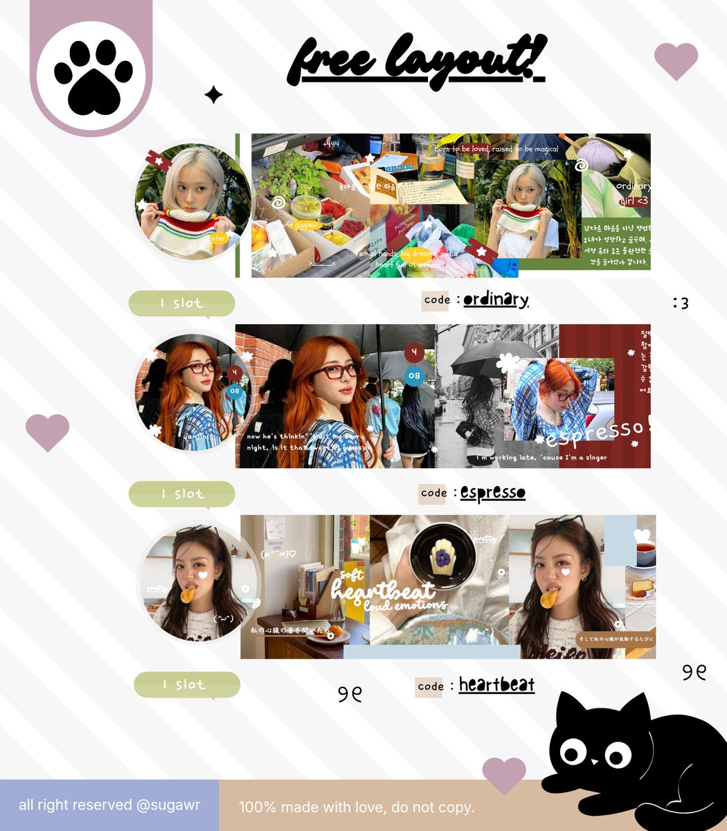 sugawr's tweet photo. help repost, maaci! #zonauang

haii! dalam rangka merayakan birthday kak Ran &amp; Ryul @sulnnie ingin membagikan 3 FREE LAYOUT BY REQUEST #LoavingTwenty2Ran 🍞🤍

💭 by reply
⏰ sekarang - 19 sept 18.00 wib

check rules on ALT! https://t.co/08VP6itogj