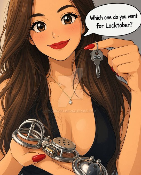 MiracleMan333's tweet photo. โWhich one do you want for Locktober?โ ๐๐๐
Sheโs holding the options.
Youโre holding your breath. ๐ฉ๐ฆ
#Locktober #Chastity #ChastityCage #Keyholder #daddykink #freeuse #traumakinks #hardkinks #Femdom #NSFW #LockedUp https://t.co/05wbOoX8fe