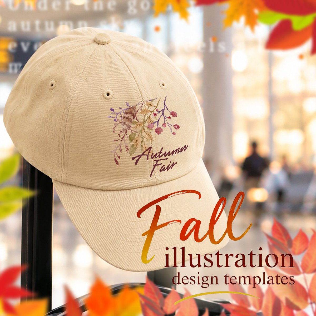 decopuchi's tweet photo. 秋色一色❤️紅葉や木の実イラストがカワイイテンプレート登場🍁
木の実やモミジ、暖色に染まった葉っぱが密集した暖かくも綺麗なイラストがセットで使えます♪
秋のイベント系グッズに使いたい人にオススメです👍
#goods #グッズ作成 #秋 #イラスト #デコプチグッズ #DesignTemplate https://t.co/iN4elbBCtw