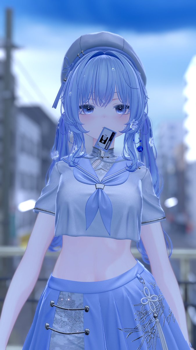 mozu_kusaguki's tweet photo. おひるもず〜
ﾊﾑﾊﾑ💳('ω'`)

 #Ramune3D  #VRChat https://t.co/4383znwOMN