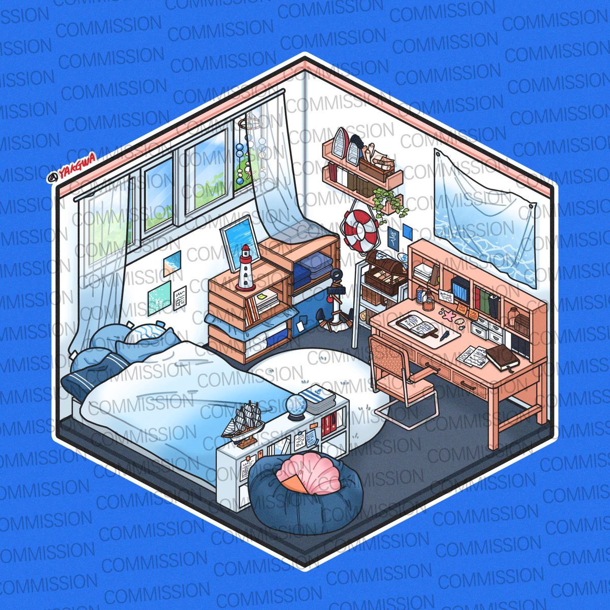 YAKGWA_com's tweet photo. [RT]🏡SD 방 꾸며드립니다!

✏️SD 캐릭터 방꾸 커미션입니다.
✏️인물없는 방구조도 가능!
✏️목표도달시 RT 추첨 후 두분께 해당 타입 커미션 이벤트 진행합니다.

💻크레페 : https://t.co/NDdPR9LlaJ https://t.co/v9ye1gfIic